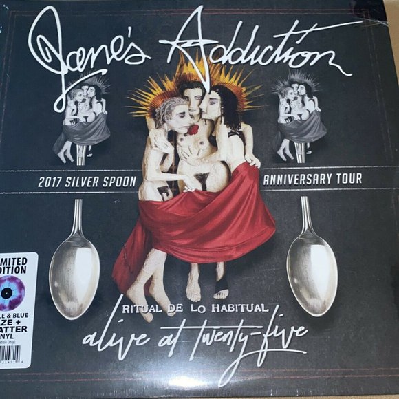 Jane's Addiction Alive At Twenty-Five (2-LP) ~ Ltd Ed Colored Vinyl ~New/Sealed! - Picture 2 of 2